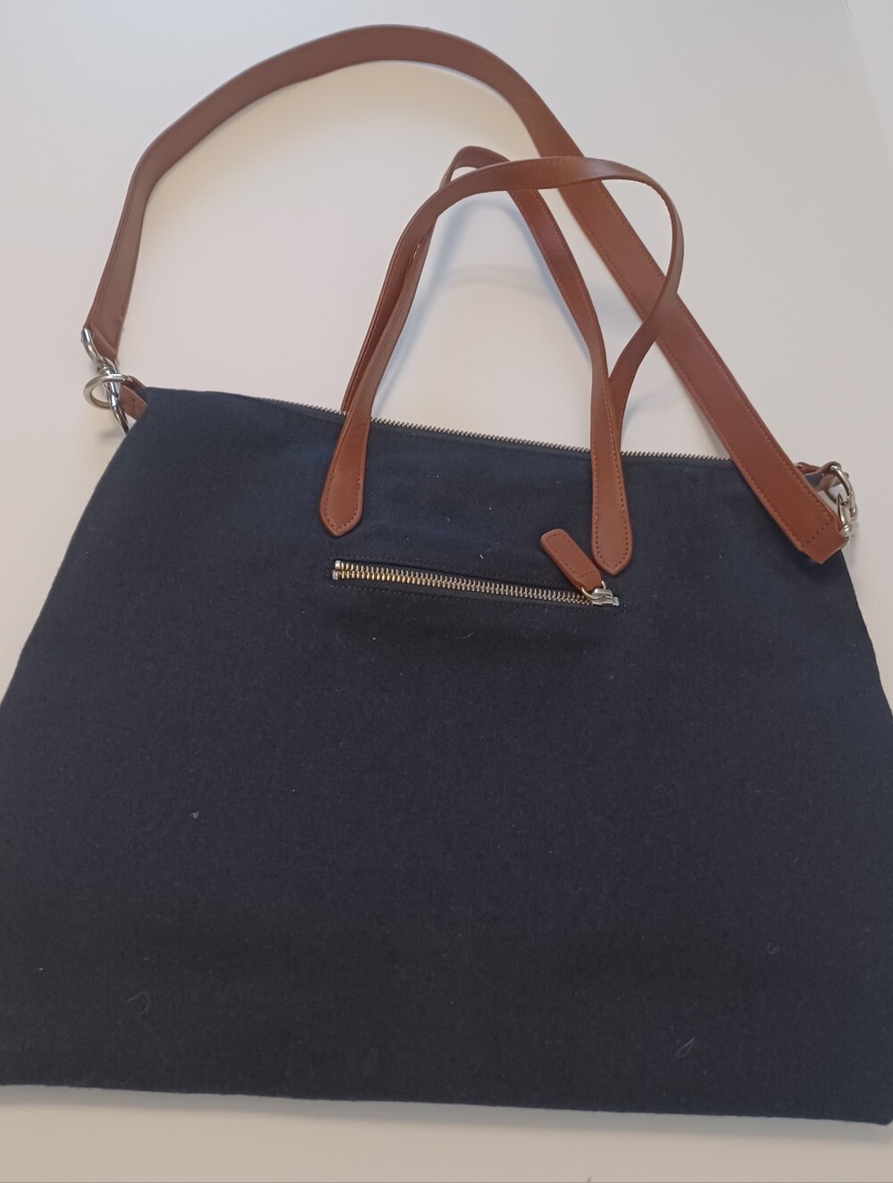 Talbots Purse Wool Feel Convertible Crossbody